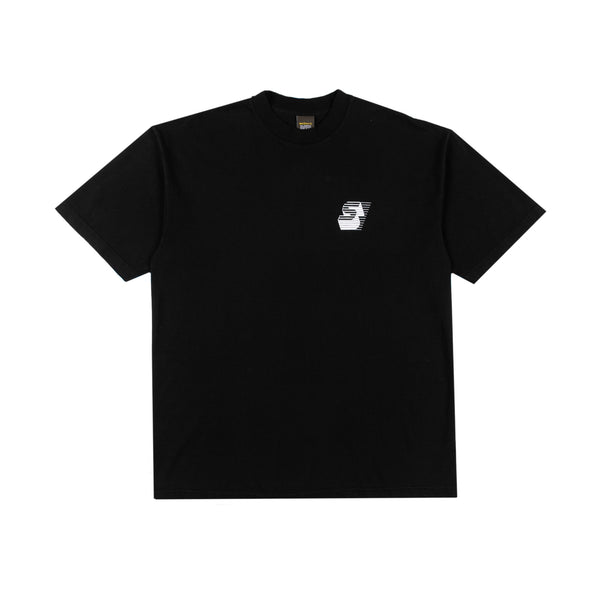 Lines T-Shirt in Black